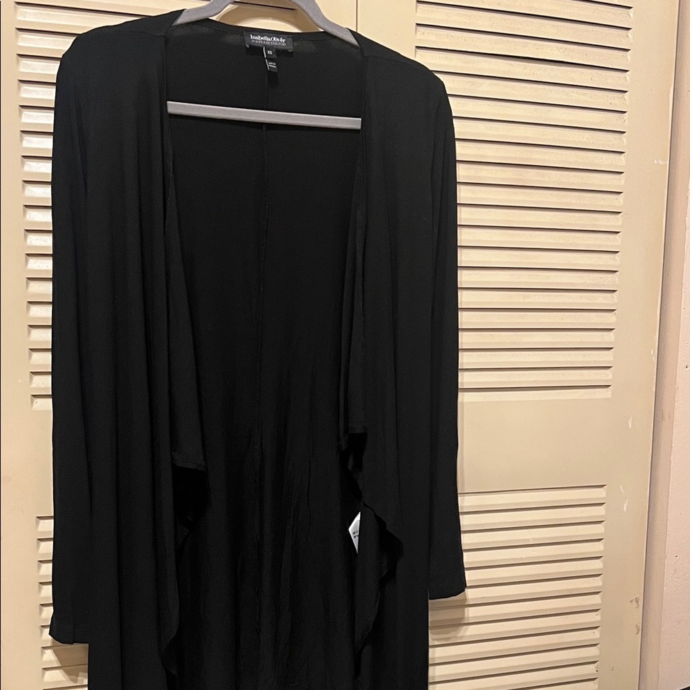 Isabella Oliver Black Cape Jacket